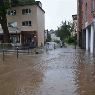 Große Schäden nach Hochwasser am 14. Juli 2021 in Hemer